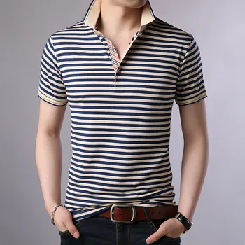 7333-Vasarā jaunu vīriešu kokvilnas ar īsām piedurknēm T-krekls modes tendence ādas draudzīgu elpojošs vīriešu iespiests t-krekls