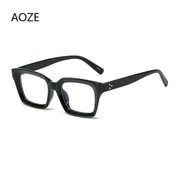 AOZE ir 2021. Modes Laukumā Pret Zilo Gaismu Lasīšanas Brilles Sievietēm Anti Glare Saulesbrilles Datoru Brilles Rāmis Unisex Saulesbrilles