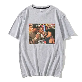 Dzejas Tieslietu T-Krekls Cilvēks Kokvilnas Modes T Krekls Summe Retro T Krekls Ar Īsām Piedurknēm Zaudēt Gadījuma Tee Krekls