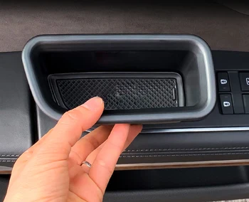 Automašīnu Durvju Rokturi Uzglabāšanas Kārba Audi Q7 2016-2019 Konteinera Īpašnieks Kabatas Uzpilde Talkas Vāciņu, Interjera Aksesuāri