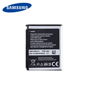 SAMSUNG Oriģinālā AB653850CU AB653850CC akumulators 1500mAh Samsung i9023 M490 M495 Nexus S i899 I909 i7500 i8000