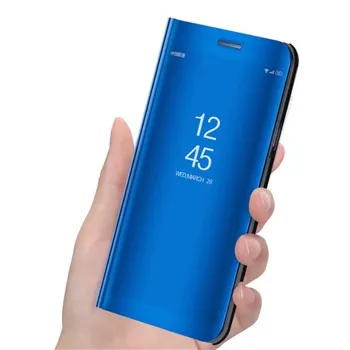 Samsung Galaxy A40 Gadījumā, Pārsegs, Spogulis Stāvēt Telefonu Gadījumā Samsung Galaxy A40 Gadījumā 2019 Segtu Luksusa Grūti 40 A405 skats