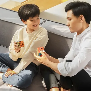 Sākotnējā Xiaomi Mijia Bluetooth5.0 Smart Cube Magnētiskais Kubs Laukumā Magic Cube Puzzle Zinātnes Izglītības Darbojas ar Mijia app