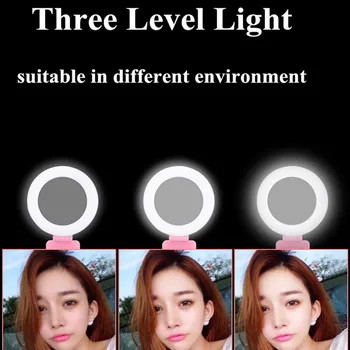 LED ring light selfie Dubultā krāsu temperatūra spuldzēm foto video ringlight fotogrāfija apgaismojums tālrunis fotogrāfs iphone