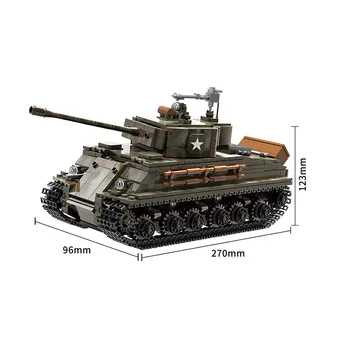 II pasaules Kara Militārās Sērija ASV Armijas Galvenais Kaujas Tanks Modelis SWAT karavīrs Skaitļi, Celtniecības bloki, Rotaļlietas, Dāvanas,