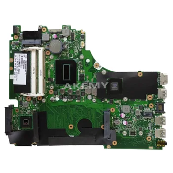 Akemy X750JB mātesplati Par Asus X750 X750J X750JN K750JB K750JN klēpjdators mātesplatē i5-4200U bezmaksas 4 GB-operatīvā ATMIŅA Heatsink