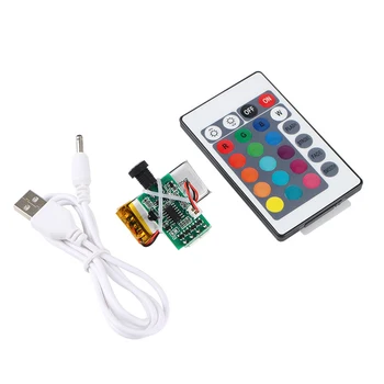 16 Krāsas Tālvadības pults USB Uzlāde Ar Akumulatoru, 3D Printeri Detaļu LED Mēness Lampa Valdes Ķēdes Panelis Gaismas Avots Touch Sensors