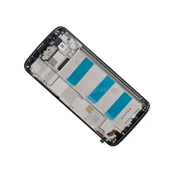 Par Motorola G6 Plus LCD Displejs Ar Touch Screen Digitizer Montāža Moto G6Plus XT1926 5.93 Collu Lcd Ekrāns Ar Rāmi