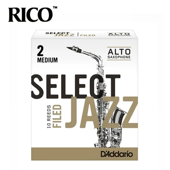 RICO Izvēlieties Džeza Alto Sax Niedres / Saksofons Alto Eb Niedres, kas Iesniegts, Spēku 2M/2H/3S, 10-pack [Bezmaksas piegāde]