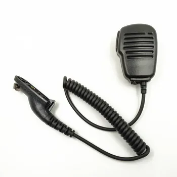 Skaļrunis Mikrofons ar Pastiprinātu Kabelis Motorola Radio APX1000 APX4000 APX6000 APX7000 APX8000 XPR6350 XPR6550，Pleca Mikrofons
