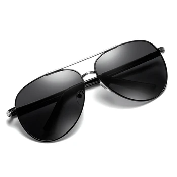 Zīmola Dizaina Polarizētās Saulesbrilles, Vīriešu Klasisko Metāla Vīriešu Braukšanas Saules Brilles Vīriešu UV400 Sunglass Toņos Briļļu Oculos de sol