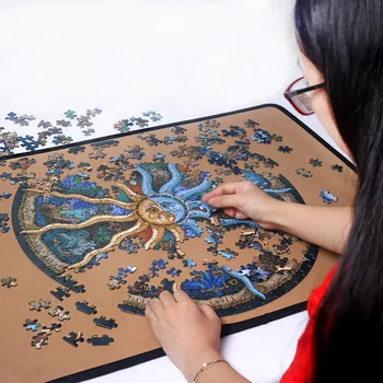 Kārta Puzzle 1000 Gabali 3D Puzle Pieaugušo Izglītības Rotaļlieta Bērniem