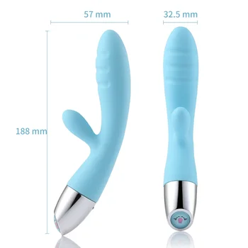 Pieaugušo Seksa Rotaļlietas Apkures Sievietes G-spot Dildo Dual Vibrators Maksts Klitora Stimulācija Magnētisko USB Lādējamu Rotaļlietas Sievietēm