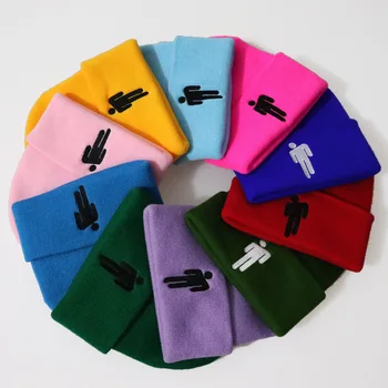 Ziemas Izpārdošana Unisex Īsās Punktā Izšūšanas, Adīšanas Beanies Cepures Sievietēm Sieviešu Cietā Saglabāt Siltu Mīkstu riska Ierobežošanas Cepures