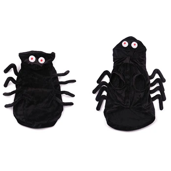 Halloween Karnevāls Pet Spider Drēbes, Svētku Dekorēšana Kaķis Tērpus, Foto Aksesuārus Puse Uzposties Simulācijas Plīša Spider Cl