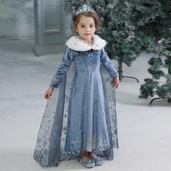 Meitenes Princeses Kostīms Bērniem Halloween Cosplay Kleitu Bērnu Ziemassvētku Puse Disfraz Drēbes Fille