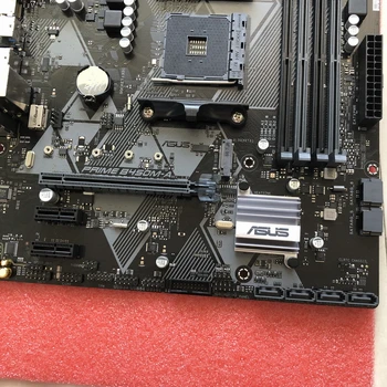 Rakstāmgalda mātesplati ASUS B450M-lielisks AMD B450 AM4 DDR4 atbalsta RYZEN CPU M-ATX AURA RGB IZMANTO mainboard PĀRDOŠANAS