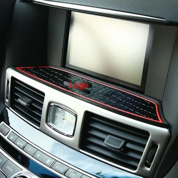 Tonlinker Interjera Centrālo kontroles Navigācijas Spilventiņu Vāks Infiniti Q70/Q70L 2019-2020 Auto stils 1GB Silikona Vāciņu, Uzlīmes