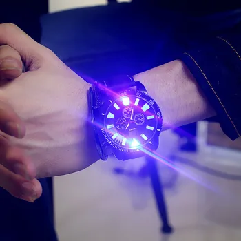 Flash Gaismas Skatīties Led gaismas Personības tendences skolēnu mīļotājiem želejas sieviete vīriešu pulksteņi gaismas Rokas Pulksteņi мужские часы