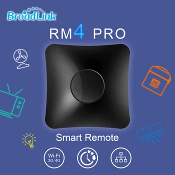 BroadLink RM4 Pro Smart Universālā Tālvadības IS & RF Raidītāju Gaisa kondicionētājs, TV, Slēdzi utt. atbalsta Alexa un Google Home