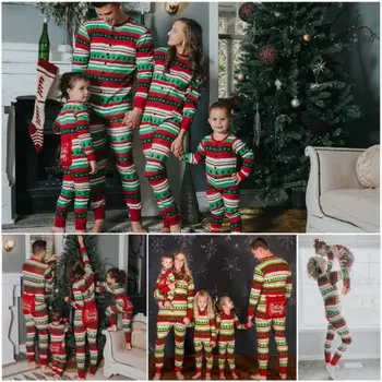 Ziemassvētku Ērti Mātes-bērna Nightclothes Atpūtas Valkāt Pidžamas Apģērbi