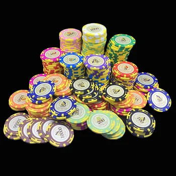25 gab./komplekts Poker Mikroshēmas Texas Hold ' em 14g Māla Kārta Vērtība Poker Club Casino Monētas Pokera Vairumtirdzniecība