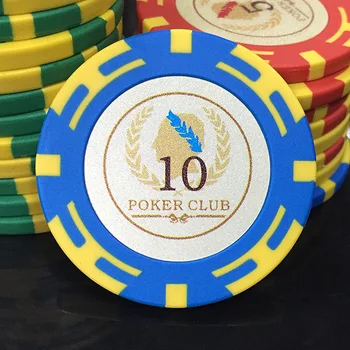 25 gab./komplekts Poker Mikroshēmas Texas Hold ' em 14g Māla Kārta Vērtība Poker Club Casino Monētas Pokera Vairumtirdzniecība