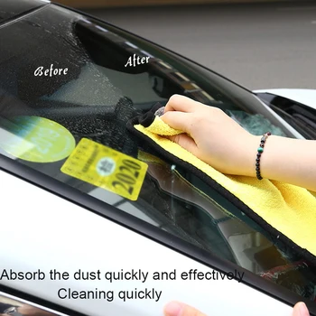 Auto Detalizējot Mazgāt Dvieli Microfiber Audumu 30x30/40/60CM Automašīnu Tīrīšanai, Žāvēšanai Automobiļu Kopšanas, Tīrīšanas Detalizējot Auto Mazgātājs Dvieli