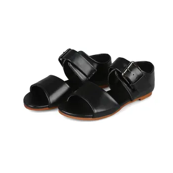 MoonMeek plus lieluma 34-48 jaunas vasaras sandales sprādzes dāmas kurpes gadījuma dzīvokļi kurpes cietā krāsas brīvā laika sieviešu sandales 2020