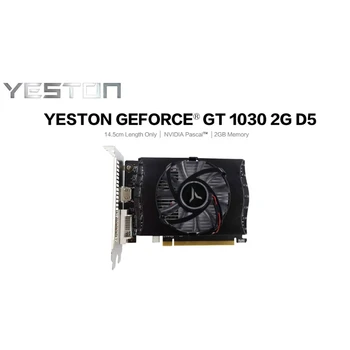 Yeston GT1030 2GB GDDR5 64Bit 1228MHz/1468MHz 6000MHz Spēļu Video ie Karte
