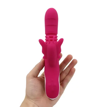YEMA Automātiskā Thrusting Vadītājs Portatīvo Trušu Vibrators Sievietes Maksts Klitora Dual Stimulācija Pieaugušo Seksa Rotaļlietas Veikals