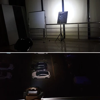 2 Gab., Automašīnu, Motociklu Ūdensdrošs LED Ārējās Gaismas Miglas lukturi Priekšējo Lukturu Lampas balta gaisma