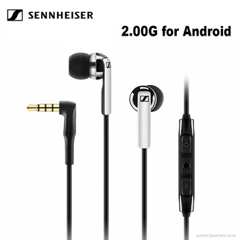 Sennheiser CX 2.00 G 3,5 mm Vadu Austiņas Stereo Austiņas, Dziļi Bass Sporta Austiņas ar Mic Samsung/Xiaomi Android Ierīces