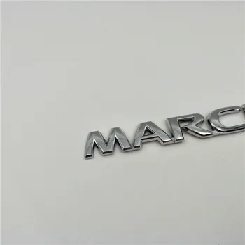 Chrome ABS Aizmugurējā Tailgate Nozīmīti, Uzlīmi Vēstuli, Emblēma, Logo, der Nissan Marts