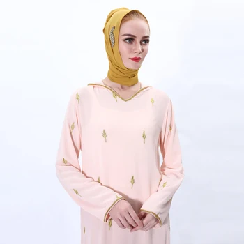 Abaya Šifona Hijab Šalle Musulmaņu Islama Hijabs Jilbab Vadītājs Wrap Turbānus Sieviešu Lakatu Foulard Voile Turbante Femme Musulman