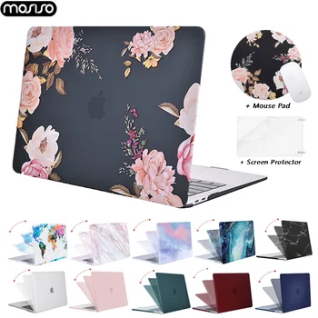 MOSISO Hard Case Cover For Macbook Air 13 Retina Pro 13 15 Touch Bar A2159 A1706 A1989 A1707 2019 2020 