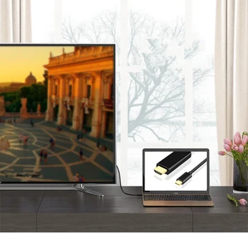 Lenovo Cilnes M10 FHD Plus 10.3 TB-X606X tipa c kārta HDMI kabeli Savienojiet TV 4k projektors HD līnijas 1080P Tipa CTOHDMI HD kabelis