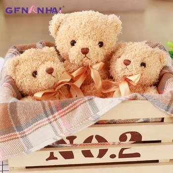 1pc 30CM Kawaii Plīša Rotaļlieta Teddy Bear Gudrs Mīkstu Pildījumu Dzīvnieku Lācis Lelles Bērniem, Bērnu Bērniem Dzimšanas dienas Dāvana Valentīna Dāvanu