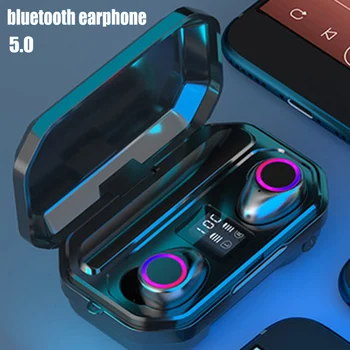 9D Trokšņa Slāpēšanas Bezvadu Austiņas Bluetooth Sporta Austiņas Bluetooth 3300mah Touch Kontroli Austiņas Bluetooth Ūdensizturīgs
