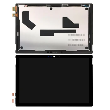 Par Microsoft Surface Pro5 Pro 5 1796 / Pro 6 1807 LCD Displejs, Touch Screen Panelis Digitizer Montāža