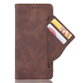 Par Xiaomi MI Poco X3 NFC Wallet Gadījumā Magnētisko Grāmatu Pārsegu, Lai Pocophone M3 F2 Pro Kartes Turētāju Luksusa Ādas Tālrunis Fundas