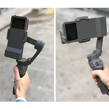 Portatīvie Rokas Adapteris Pievienojams Turētājs Turētājs DJI OSMO Mobilo 3. līdz GoPro 5/6/7 Kamera Gimbal Stabilizators Piederumi