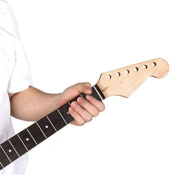 Kakla ģitāra Augstas Kvalitātes Kļavas Koka Klaviatūra ST 22 Fret Kakla Ģitāra Fretboard par Fender Stratocaster