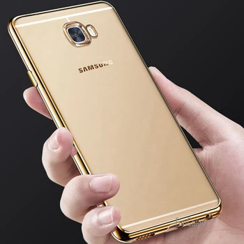 Apšuvuma Silikona Case For Samsung Galaxy A5 Līdz 2017. Gadījumā Skaidri Pārredzama Mīksto TPU Vāks Samsung A3 A5 A7 Līdz 2017. Telefonu Gadījumā ajax
