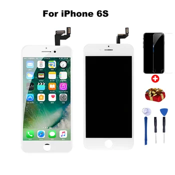 AAA+++LCD Displejs Priekš iPhone 6 7 8 6S Plus skārienekrāns Nomaiņa iPhone 5 5S SE Nav Mirušo Pikseļu+Rūdīts Stikls+Instrumenti