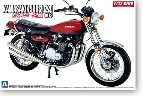 1/12 Kawasaki 750 RS (Z2) Jostas Modifikācijas Motociklu 05298