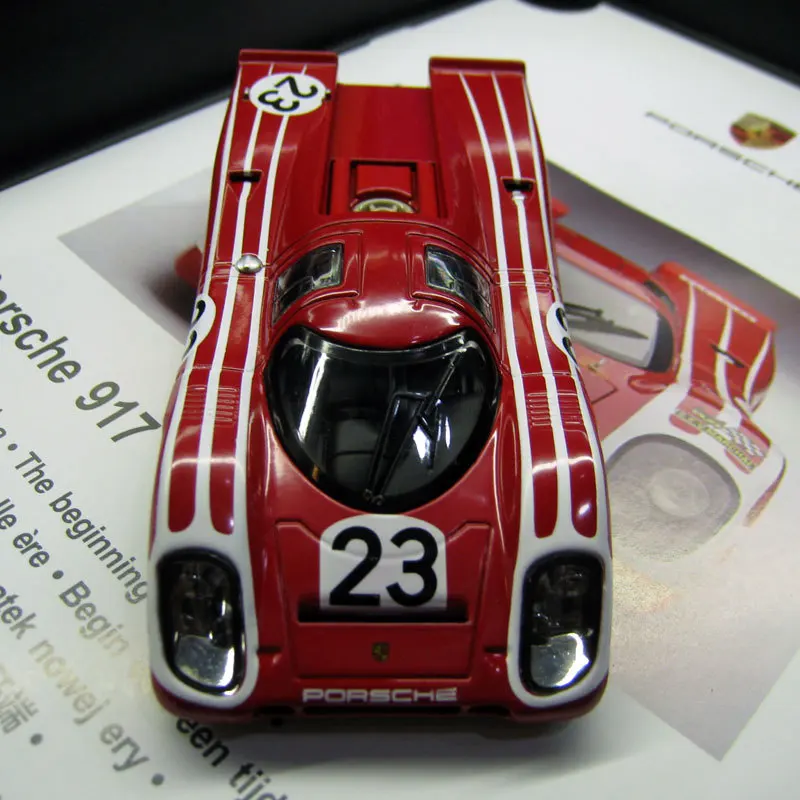 1:43 Porsche 917 Weissach Racing Edition Simulācijas Sakausējuma Auto apkopot Modeli, Vāc dāvanas, rotaļlietas