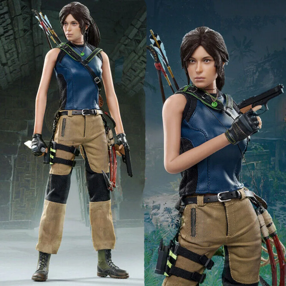 1/6 SWTOYS16 FS031 Lara Croft3.0 Solider Attēls Sieviešu Kolekcijas Rotaļlietas