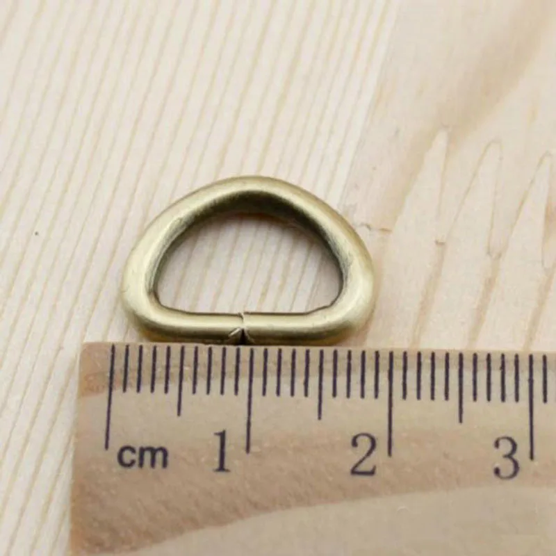 10Pcs 12mm Iekšējo Izmēru Misiņa Grozāmos Omārs Skavām & 10 Gab D gredzens