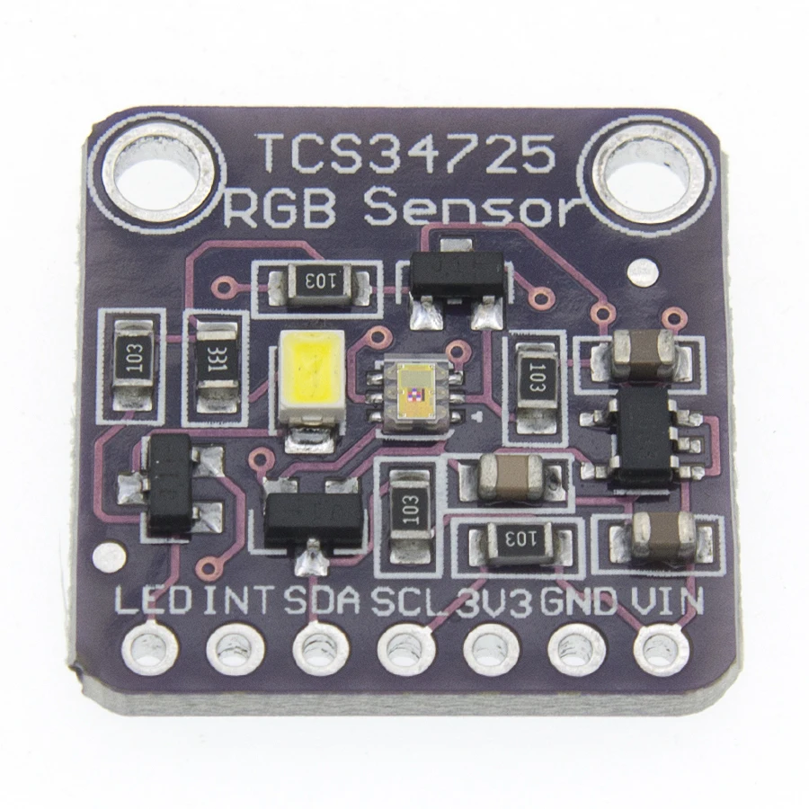 10PCS CJMCU 34725 TCS34725 Krāsu Sensors RGB krāsu sensors attīstības padomes modulis
